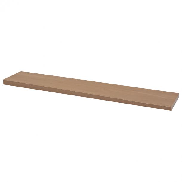 aantrekkelijk woensdag Christus Zwevende plank XL4 push fix eiken knoest 38mm 118x23,5cm | Duraline